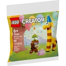 Конструктор LEGO Creator 3 в 1 30689 Животные на Дне рождения