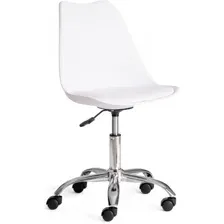 Офисное кресло TetChair Tulip mod.106-1 (белый/хром)