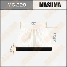Салонный фильтр Masuma MC229CL