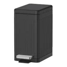 Мусорное ведро WeltWasser Magy BL 10L (черный матовый)