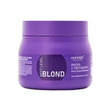 Concept Маска восстанавливающая с пептидами Next Level Blond 400 мл