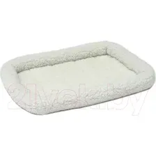 Лежанка для животных Midwest Pet Bed для собак и кошек / 40222 (55x33см, белый)