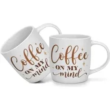 Набор кружек Fissman Coffee On My Mind 3713 (2шт)