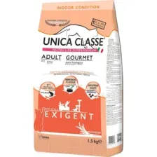 Корм сухой "Unica Classe" для кошек, лосось, 1,5кг