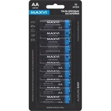 Батарейка Maxvi MBLR6ES10 AA 10шт