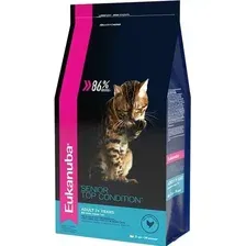 Сухой корм для кошек Eukanuba Eukanuba Senior Top Condition (курица) 400 г