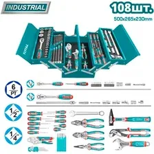 Универсальный набор инструментов Total THTCS121081 (108 предметов)