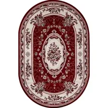 Ковер для жилой комнаты Merinos Gavana 5444-OVAL-RED (1.5x1.9)