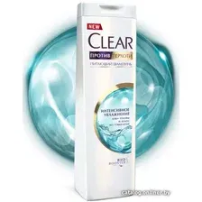 Шампунь Clear Vita ABE против перхоти для женщин Интенсивное увлажнение 400 мл