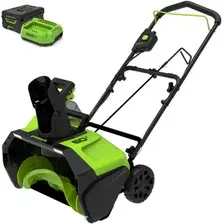 Снегоуборщик Greenworks GD60PST 2602907UG (с 1-м АКБ)