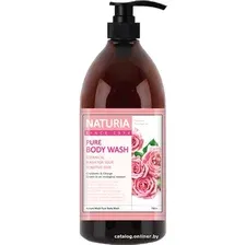 Гель Evas Гель для душа Naturia Pure Body Wash Rose & Rosemary 750 мл