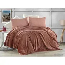 Плед Karven Super Soft Vigan Евро 200x220 Р 942 (сухая роза)