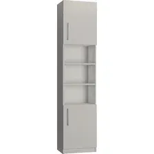 Шкаф-пенал Макс Стайл Smart Egger 219x50x35 3A3550 (светло-серый U708 ST9)