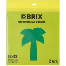 Элемент конструктора QBRIX Строительная основа / 10001 (2шт, зеленый)
