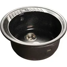 Кухонная мойка GranFest GF-R520 (черный)
