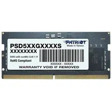 Оперативная память Patriot Signature Line 16ГБ DDR5 SODIMM 5200 МГц PSD516G520081S