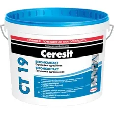 Грунтовка Ceresit CT-19 бетонконтакт, 10 л
