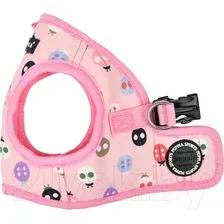 Шлейка-жилетка Puppia Lady Beetle-B PAWA-HB1957-PK-L (розовый)