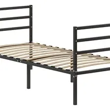 Кровать Домаклево Металика Г3+Г3 80x200 (черный)
