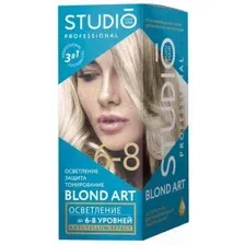 Порошок для осветления волос Studio Professional до 8 уровней осветления