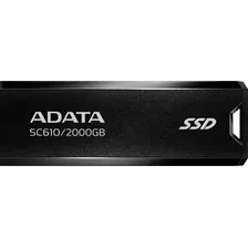 Внешний накопитель ADATA SC610 2TB SC610-2000G-CBK/RD