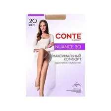 Колготки женские CONTE Elegant Ce Nuance 20 ден, размер 2, бронз