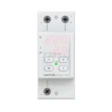 Реле контроля напряжения и тока WELROK VI-40 red