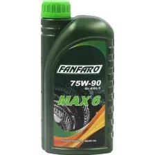 Трансмиссонное масло Fanfaro MAX-6 75w90 GL-4/GL-5, 1 л