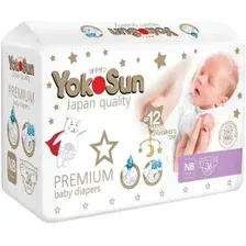 Подгузники YokoSun Premium NB (36 шт)