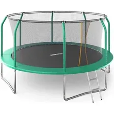 Батут Unix Line Supreme Basic 14 ft (green)
