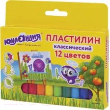 Пластилин Юнландия Юнландик-живописец 105029 (12цв)