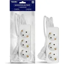 Удлинитель Tokov Electric TKE-C01-BU3-1.5-075-Z