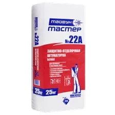 Штукатурка декоративная, моделируемая. Белая. "ТАЙФУН №22 А" 25кг.