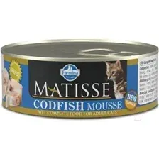 Влажный корм для кошек Farmina Matisse Mousse Codfish (85г)