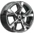 Литые диски K&amp;K Кайан 18x7.5" 5x112мм DIA 66.6мм ET 37мм Алмаз черный