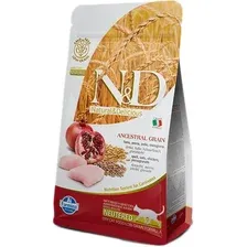 Сухой корм для кошек Farmina N&amp;D Low Grain Cat Chicken &amp; Pomegranate Neutered (низкое содержание зерна с курицей и гранатом) 1.5 кг