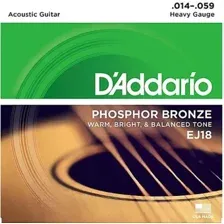 Струны для гитары D'Addario EJ18 14-59
