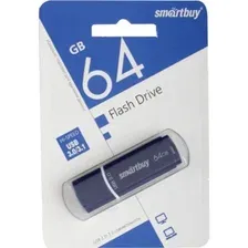 USB флеш SmartBuy Crown Blue SB64GBCRWBl
