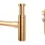 Сифон Wellsee Drainage System 182121001 (сифон, донный клапан, золото)