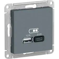 Розетка Systeme (Schneider) Electric AtlasDesign ATN000739