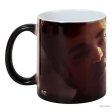 Кружка-хамелеон керамическая "Кожа убийцы" (330 мл)