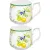Набор кружек Elan Gallery New Bone China Лимоны 420885