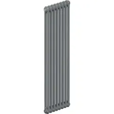Стальной трубчатый радиатор Rifar TUB 2180-10-D1-TI (титан, нижнее односторонее подключение)