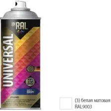 Краска Inral 26-7-6-003 400 мл (белый матовый)