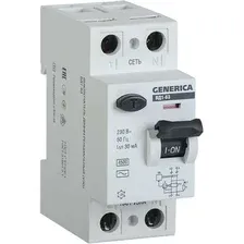 Устройство защитного отключения IEK ВД1-63 25А 30мА тип AC 2п MDV15-2-025-030