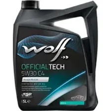 Моторное масло Wolf Official Tech 5W-30 C4 5л