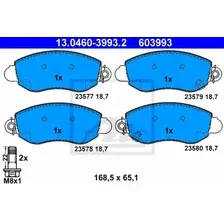 Тормозные колодки дисковые передняя ось ATE 13.0460-3993.2