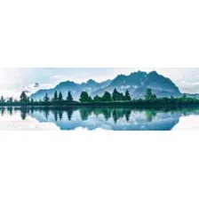 Картина Stamprint Озеро и горы АT020 (45x140)