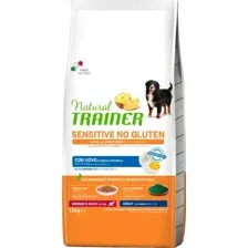 Сухой корм для собак Trainer Natural Sensitive No Gluten Medium&ampMaxi Adult с яйцом 12 кг