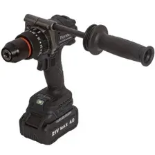 Ударная дрель-шуруповерт Pioneer Tools CID-E2002BL-01 (с 2-мя АКБ, кейс)